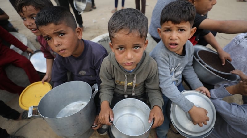 The UN and the Red Cross say food stocks in Gaza have largely run out