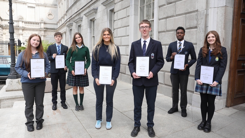 The competition, which is in its third year, honoured students from 10 counties for their understanding of the political system