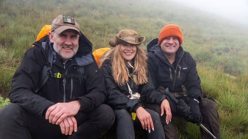 Ray Goggins with Lyra and Leo Varadkar