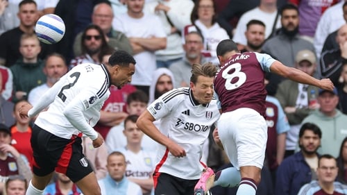 Youri Tielemans heads home the winner