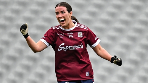 Róisín Leonard hit 0-08 for Galway in a comfortable win