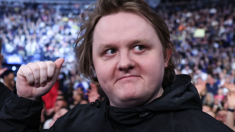 Lewis Capaldi (pictured at SmackDown at London's O2 Arena in March) had last performed publicly at Glastonbury in 2023 before taking a break citing anxiety