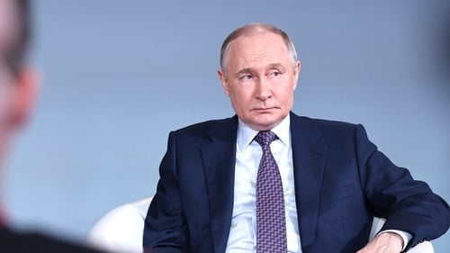 'I hope they will not be required' Vladimir Putin told the makers of a film by state television about his time as leader entitled 'Russia, Kremlin, Putin, 25 years'
