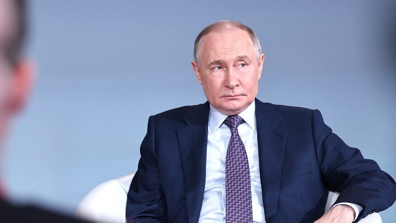 'I hope they will not be required' Vladimir Putin told the makers of a film by state television about his time as leader entitled 'Russia, Kremlin, Putin, 25 years'