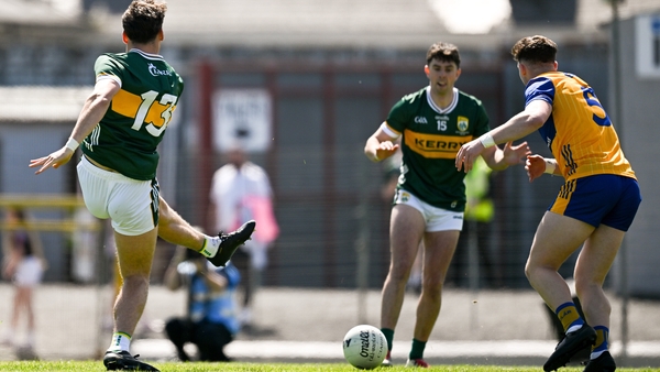 David Clifford fires home Kerry's opening goal