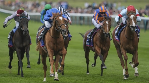 Desert Flower won by a length on the Rowley Mile