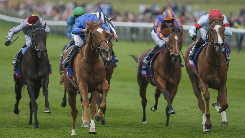 Desert Flower won by a length on the Rowley Mile