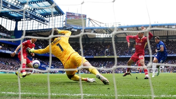 Enzo Fernandez opens the scoring