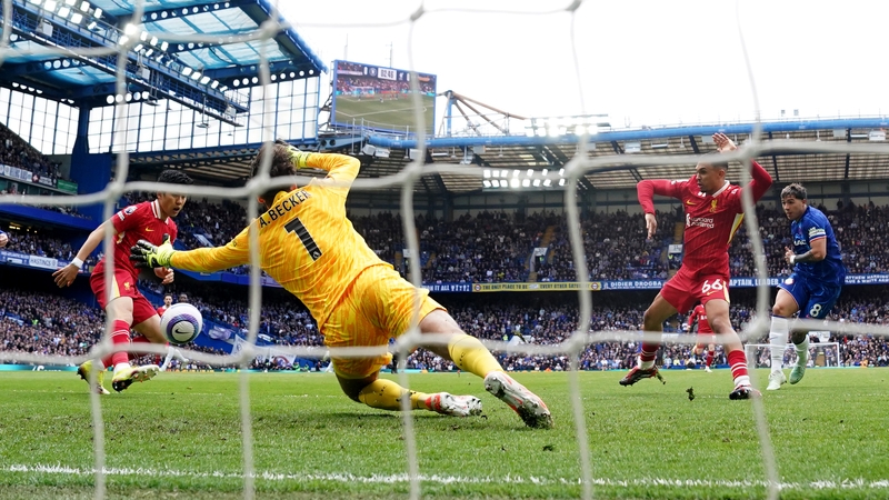 Enzo Fernandez opens the scoring