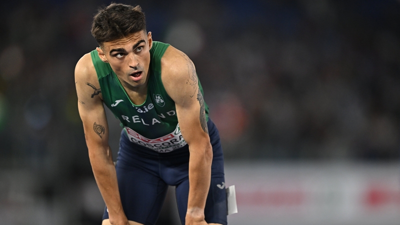 Andrew Coscoran posted a time of 13:46.30 in finishing third in his 5000m event in Miami