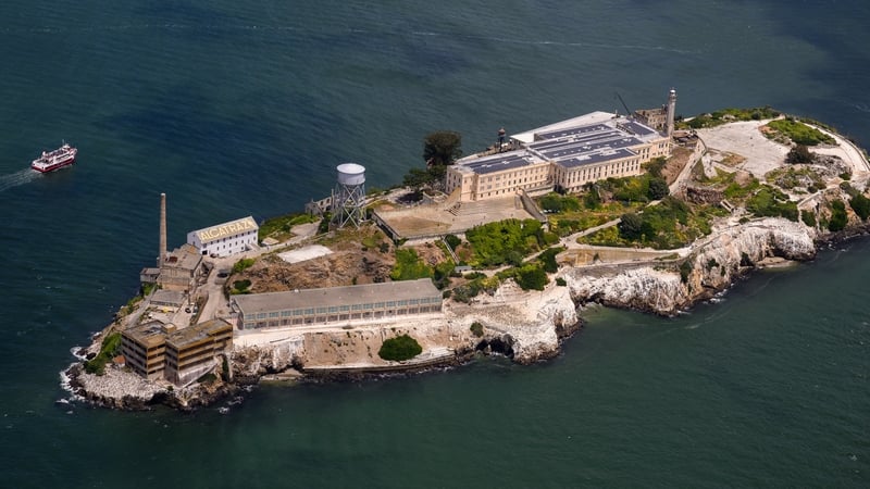 Located 2km off the coast of San Francisco, Alcatraz held several well-known criminals, including Al Capone