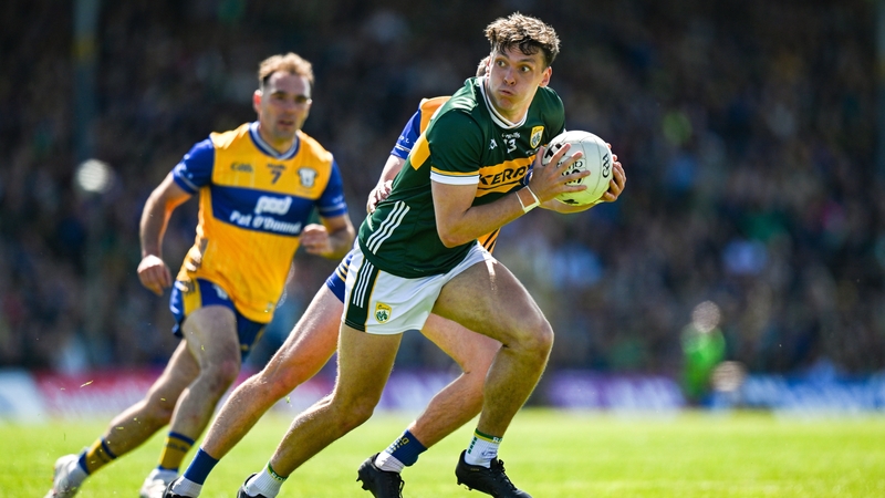 David Clifford scored two of Kerry's four first-half goals