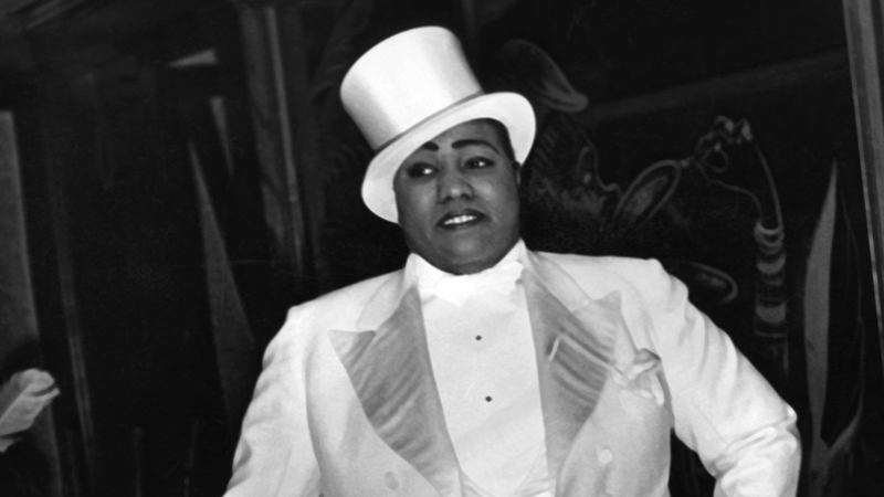 Portrait of American Blues musician Gladys Bentley. Getty Images.