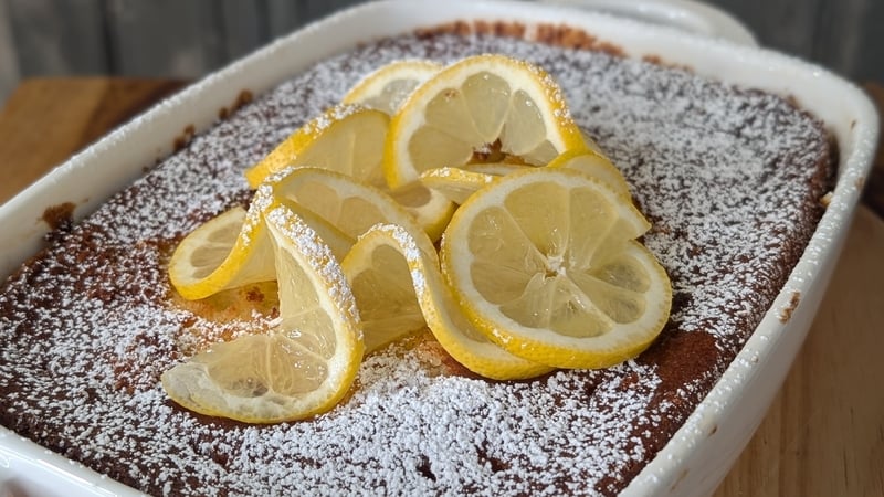 Wade Murphy's lemon & elderflower pudding: Today