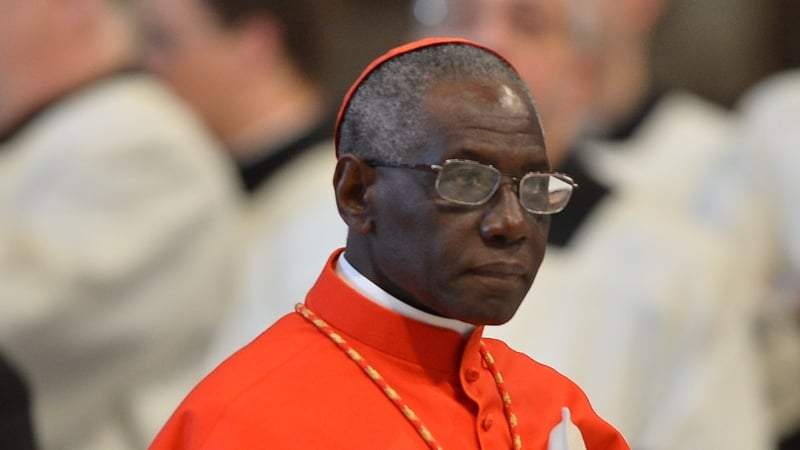 79-year-old Cardinal Robert Sarah is one of the oldest cardinals taking part in the conclave