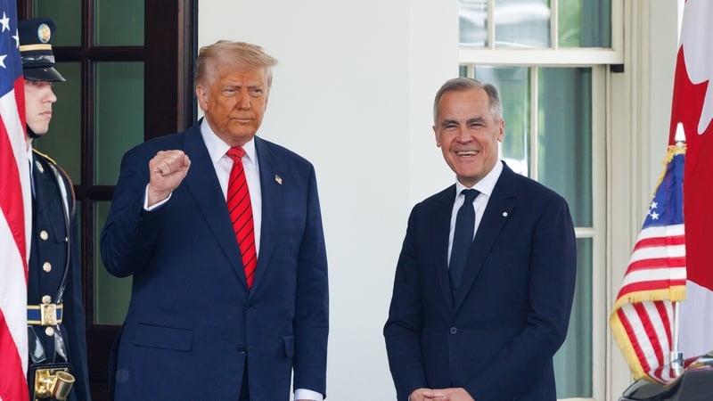 "Beidh Ceanada agus na Stáit Aontaithe mór lena chéile i gcónaí", a dúirt an tUachtarán Trump, "beag beann ar a bhfuil ráite go dtí seo."