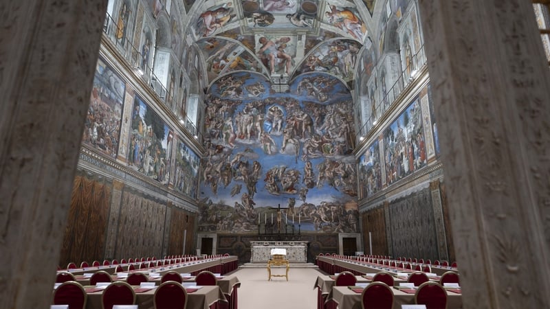 There will be a procession to the Sistine Chapel where cardinal electors will take an oath to faithfully fulfill the role as pope if chosen