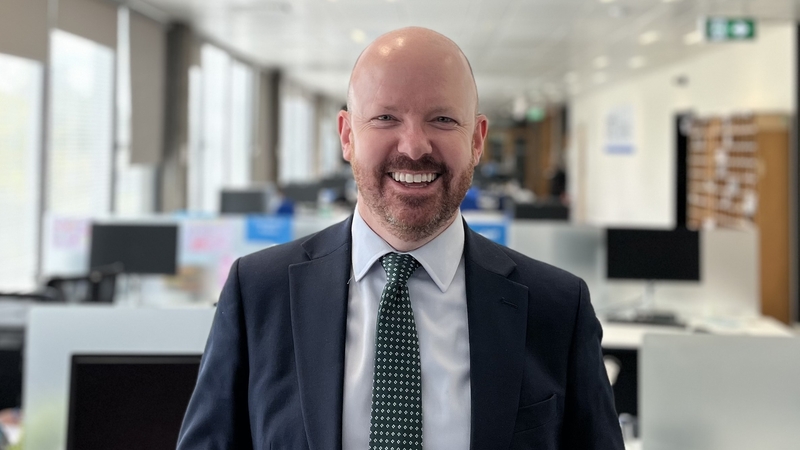 Fergal O'Brien is RTÉ's new Business Correspondent