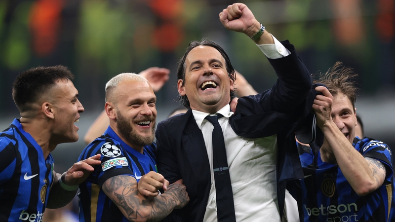 Simone Inzaghi admitted he celebrated his side's progression to the Champions League final so much he felt dizzy