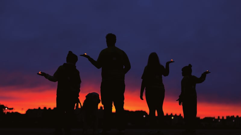 AIB Press Photographer of the Year James Crombie's picture Darkness Into Light
