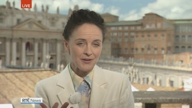 RTÉ Correspondent Ailbhe Conneely reports live from Vatican City