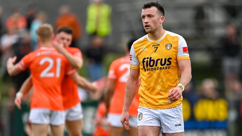 Dermot McAleese after the Ulster defeat to Armagh at Corrigan Park