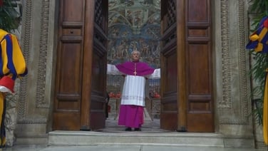 Doors of Sistine Chapel shut as conclave under way
