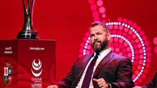 Ireland boss Andy Farrell takes charge of the Lions tour