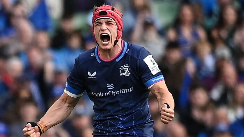 Josh van der Flier: 'I tried to be as relaxed as I could but it was still a little stressful watching'