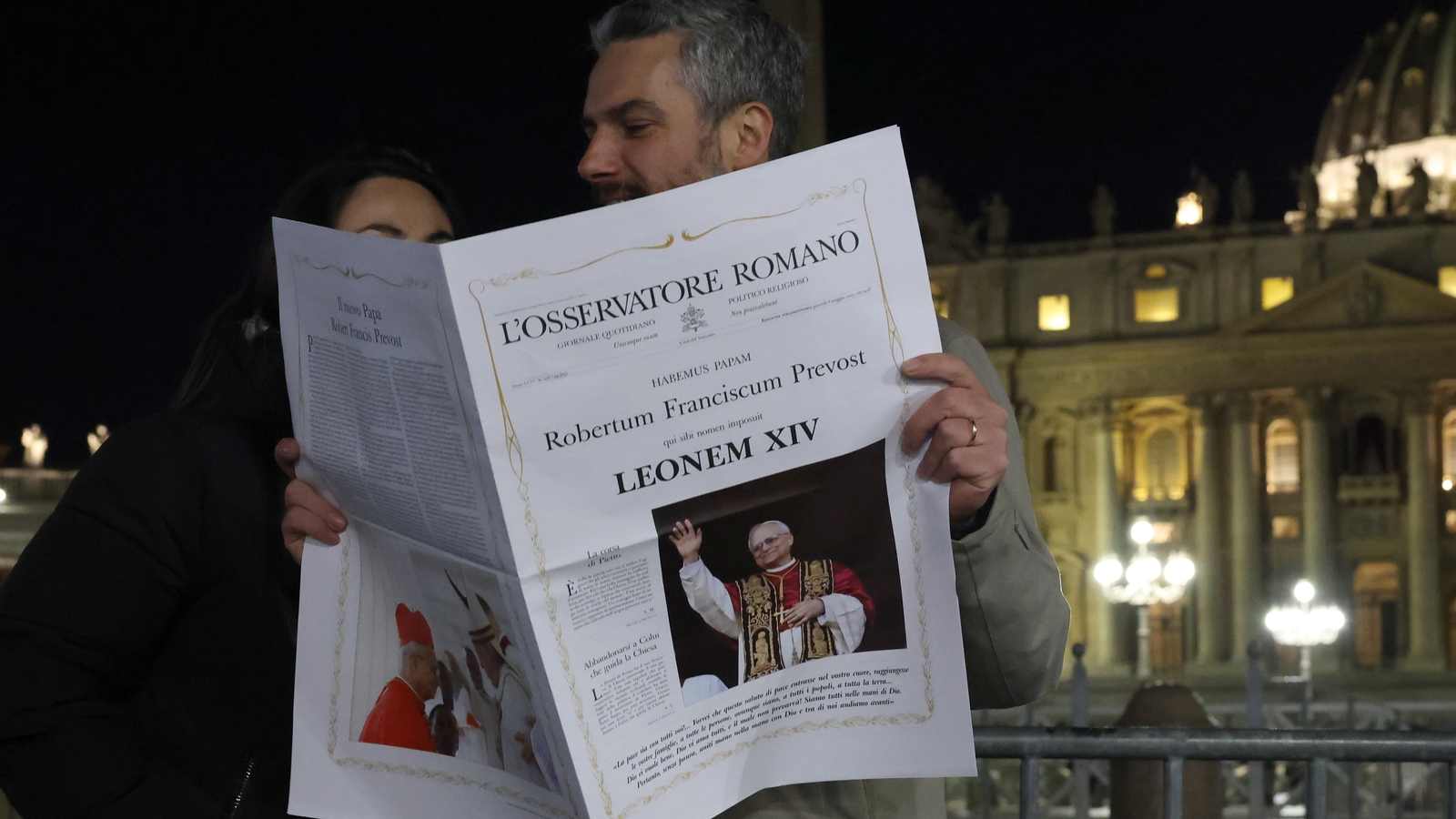 The moment made headlines - not just in the Vatican news - but around the world