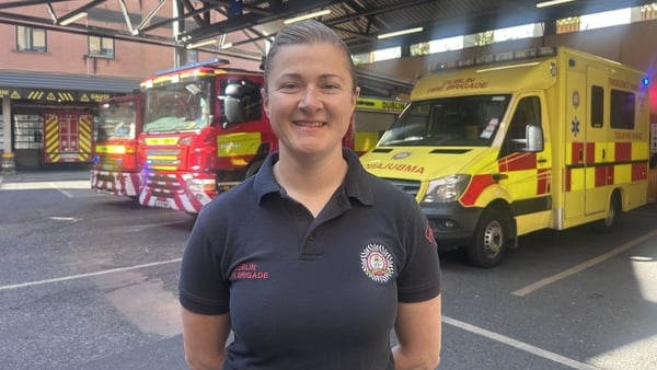 Emma Wilson from Skerries in north Dublin was a secondary school teacher before she joined Dublin Fire Brigade