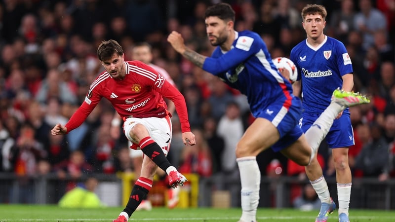 Mason Mount curls home his first goal at Old Trafford