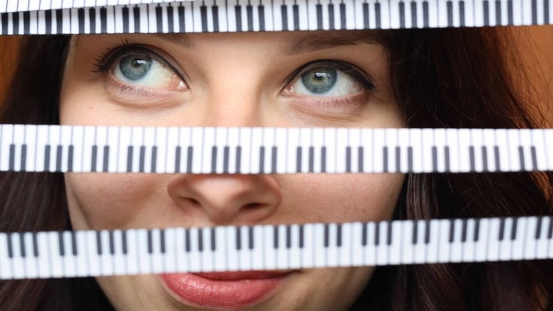 Young pianist Gabrielė Sutkutė at the Royal Irish Academy of Music (Pics: Mark Stedman)