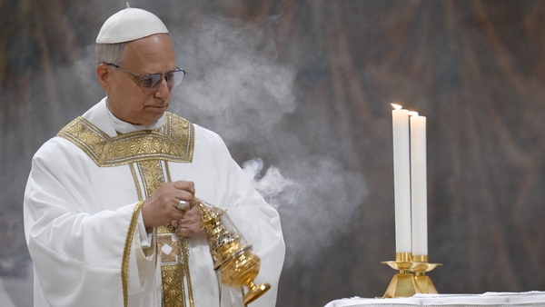 Pope Leo XIV was elected by cardinals to lead the world's 1.4 billion Catholics yesterday