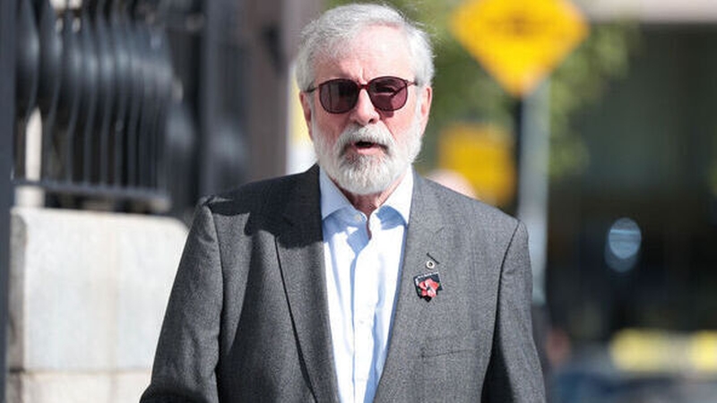 Gerry Adams alleges he was defamed in the BBC programme and a subsequent online article (Pic: RollingNews.ie)