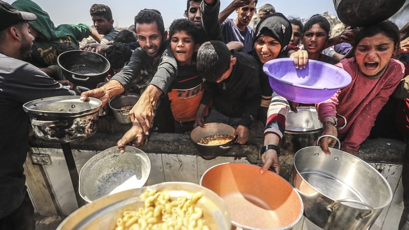 Israel have been criticised when they prevented aid being delivered to Gaza's 2.1 million people