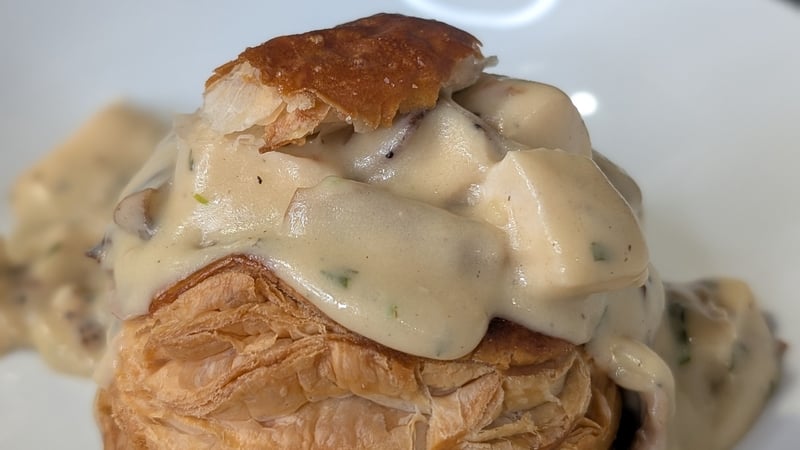 Mags Roche's chicken and mushroom vol-au-vents: Today