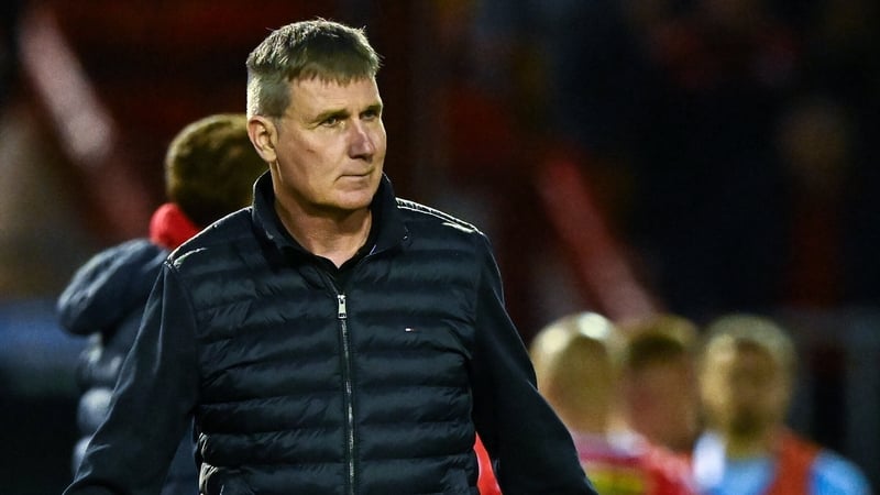 St Patrick's Athletic manager Stephen Kenny after his side's defeat