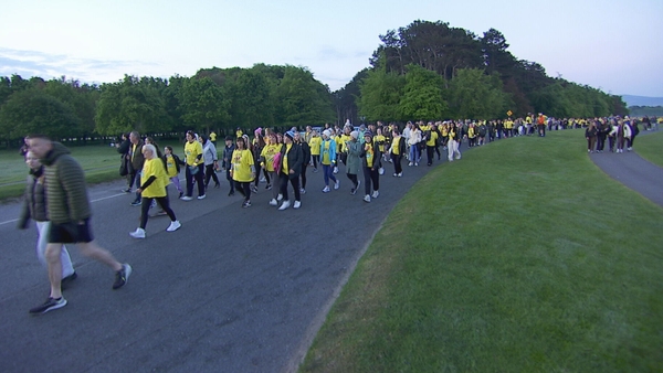 The biggest Darkness Into Light event took place in Dublin's Phoenix Park