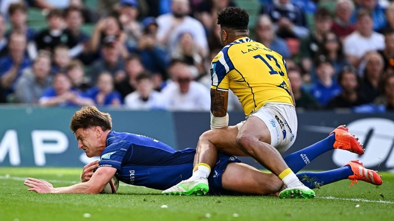 Jordie Barrett scored twice and was named player of the match