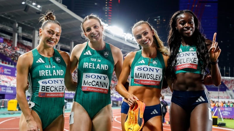 The Ireland women's 4x400m relay team have qualified for Tokyo
