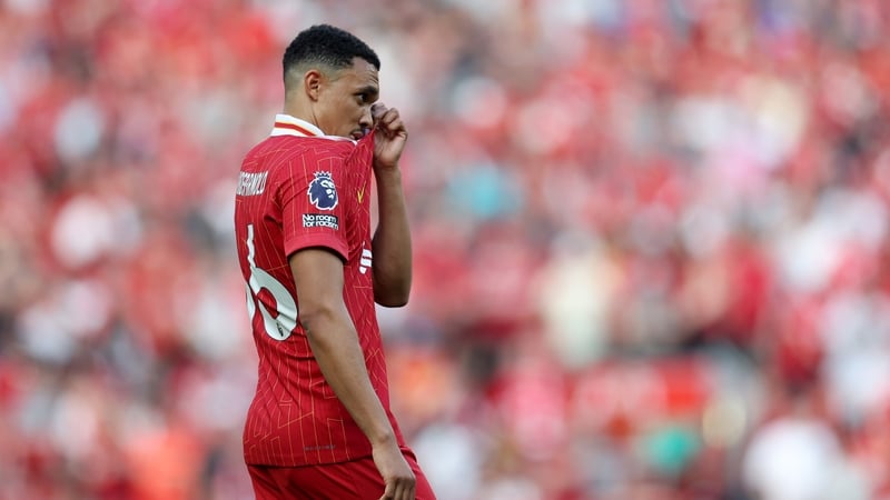 Trent Alexander-Arnold was the target of a section of the Anfield faithful's ire