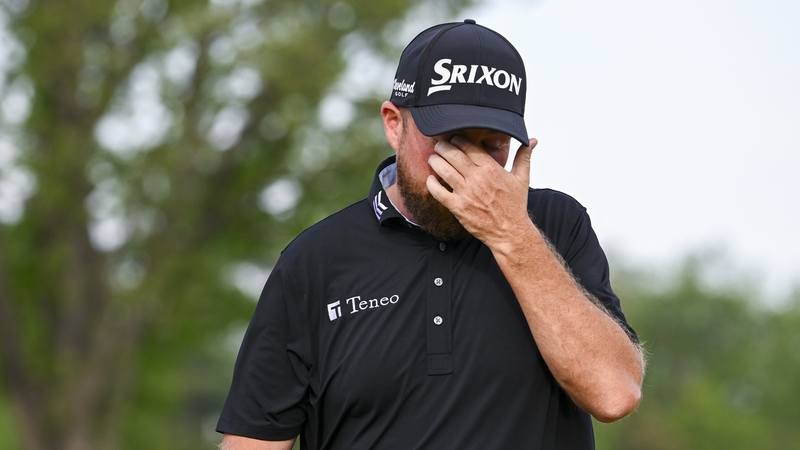 Shane Lowry suffered a heartbreaking finish in Philadelphia