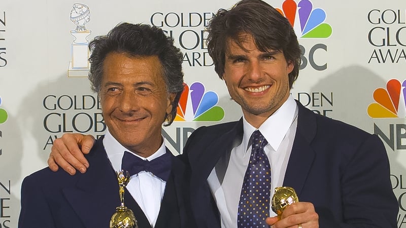 Dustin Hoffman and Tom Cruise