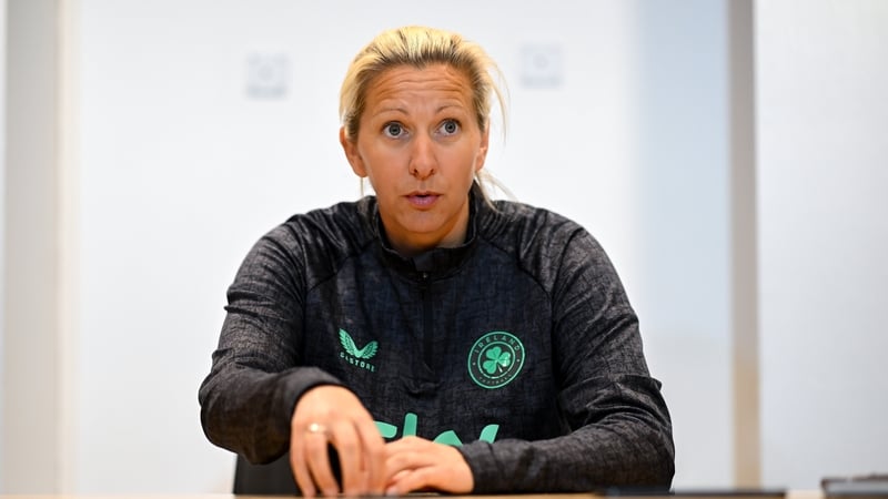 Republic of Ireland head coach Carla Ward