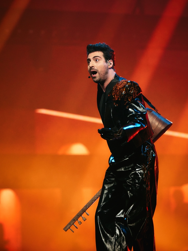 Azerbaijan performed their catchy song Run With U by Mamagama.