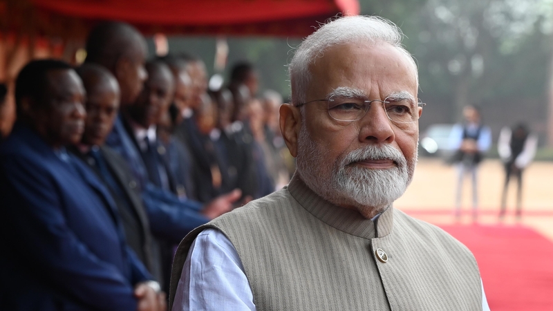 Indian Prime Minister Narenda Modi will address the nation in a televised broadcast