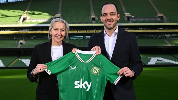 Carla Ward with Marc Canham