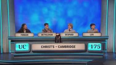 Dublin scholar leads team to victory in University Challenge final