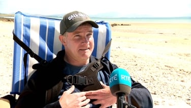 Wheelchair-friendly beach mats bring joy in Mayo